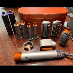 Dyson Air Wrap Complete Exclusive Copper Edition with a Set of Extra Long Barrel